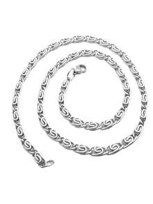 Dây chuyền nam - Bạc - Xem 7