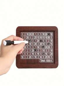 Money Box With Counter, Home Counter Piggy Bank Children's Gifts Wooden Crafts Halloween/Christmas Gift,Piggy Bank Color Difference, Random Delivery, Single Parts Random Delivery - Multicolor - View 2