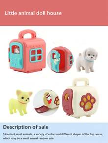 1入組玩具動物微型屋,合適的適用於兒童14歲,勵志護理禮品適用於節日,派對和顯示Love - 查看 4