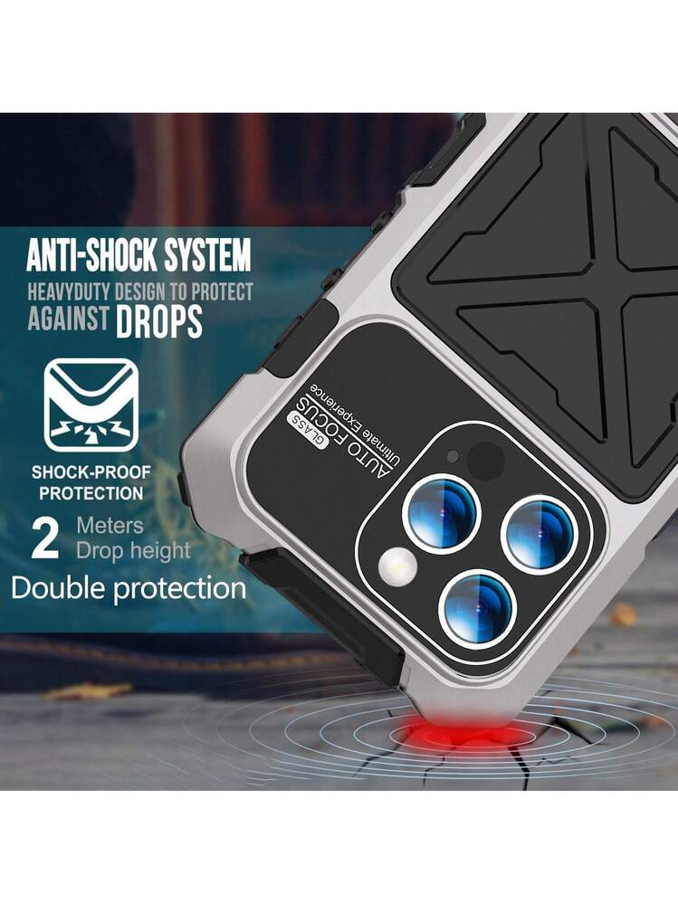 ESTH® Custodia per Honor 70 con 2 Pezzi Pellicola Protettiva, 360° Rotante Staffa [Compatibile con Supporto Magnetico per Auto], Cover Paraurti PC+TPU, Blu