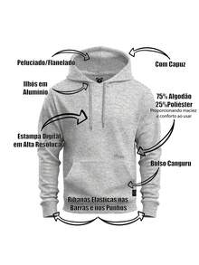 Nexstar Men Sweatshirts - Xám - Xem 2