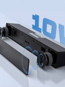 Barra de Sonido Bluetooth. USB Ip66 Contra agua.Bocina Portatil Ultra Resistente - Negro - Ver 8