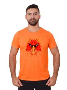 Men T-Shirts - 橘色 - 查看 1