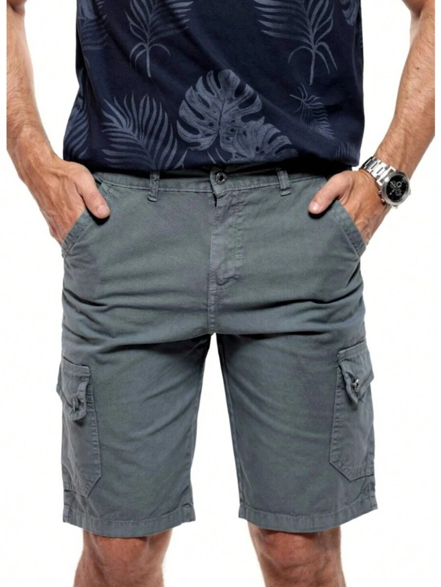 Men Shirts - 霧霾藍 - 查看 1