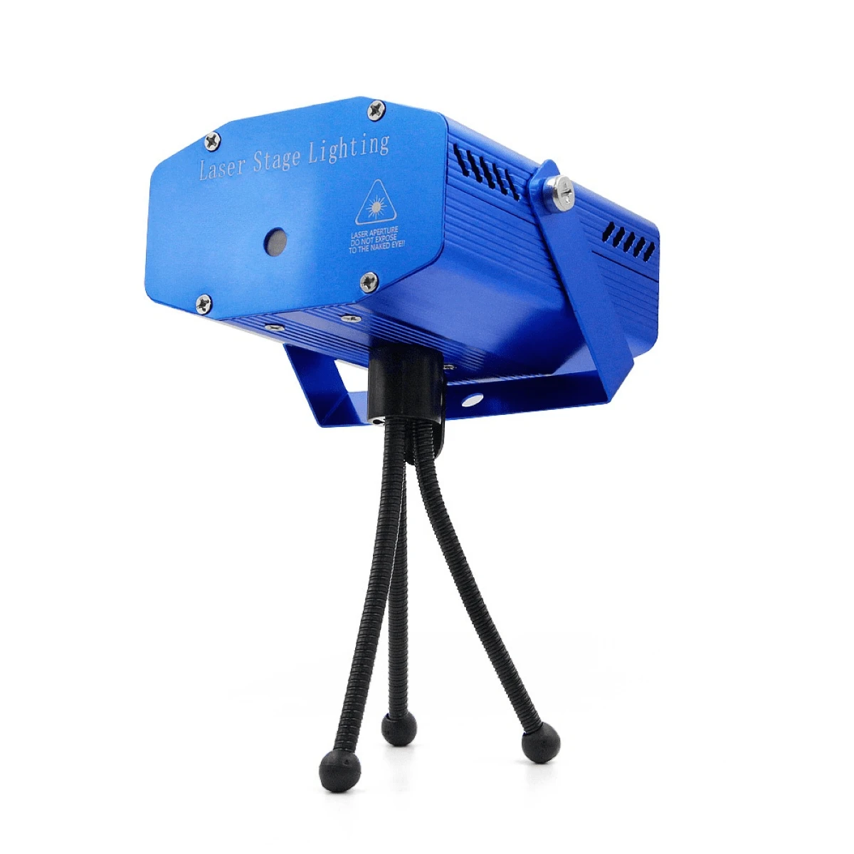 Mini Laser Lamp Projector DJ Disco Automatic Movement - Blue - View 1