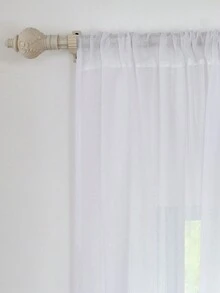 1 件聖誕主題圖案印花窗簾 - 多種色 - 查看 5