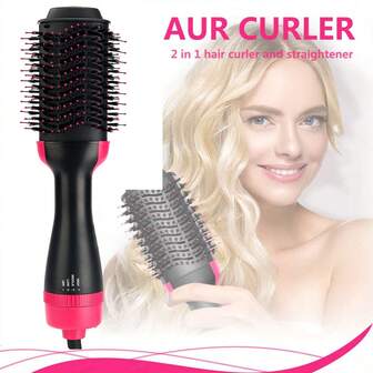 1pc 110V/220V ABS Multipurpose Portable Curling Iron for Straightening Drying Curling