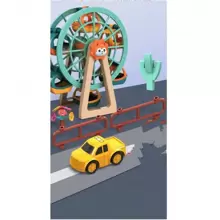 Juguete de noria con vagón de tren para decoración de la habitación de los niños - Multicolor - Ver 7