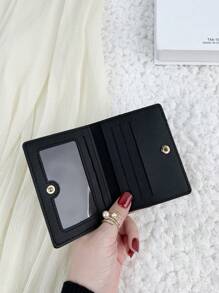 SOUTHLAND&KANGAROO Brevficka Plånbok Mode Malist Smal Lätt Bärbar Kontantkort Kort Myntficka För Födelsedagspresent Jubileum På Alla Hjärtans Dag Kvinnlig Dam Flickor Tonåringar För College Student Skola Student Män Man Presentväska Present Gåvor Till lärare Hot Rosa Korthållare Plånbok Visitkortshållare Kreditkortsinnehavare ID-kortshållare Kvinnor För Kvinnor Plånbok Miniplånbok Plånbok Plånbok Kort - Svart - Visa 2