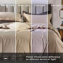 Fundas Nórdicas Liso - Caqui - Ver 4