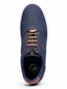 Men Sneakers - Màu xanh ngọc - Xem 5