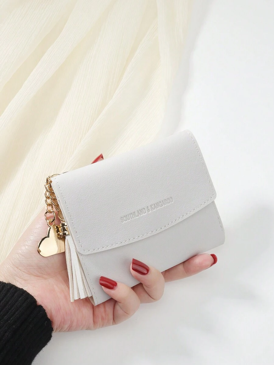 SOUTHLAND&KANGAROO Ví nhỏ gấp đôi dành cho nữ, ví nhỏ gọn, nhẹ, thời trang tối giản, hiện đại, dùng trong kinh doanh, kỷ niệm, ngày lễ tình nhân, quà tặng sinh nhật cho cặp đôi, cho các bé gái, cho các cô gái, cho các bạn nữ, túi đựng đồ dùng học tập, cho trường học, phòng ký túc xá và quà tặng trở lại trường, quà tặng cho doanh nhân, giản dị, ví nữ, ví nhỏ - trắng - Xem 1