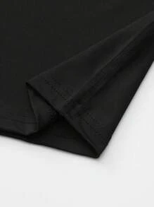 2件装黑色和灰色运动健身卫衣 男士速干吸湿长袖运动套头衫 健身服 - 黑色 - 查看 8