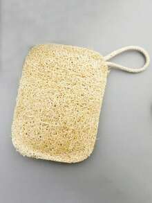 1 Esponja Luffa Cepillo Para Lavar Platos Con Estropajo Y Toalla, Herramienta De Limpieza De Cocina - Amarillo - Ver 4