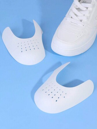 1 par de protectores contra arrugas y dobleces para zapatillas y zapatos casuales, unisex, accesorio para cinturones, zapatos y botas, útiles para volver al colegio