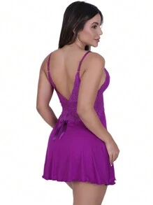 Biografia da Moda Women Nightgowns & Sleepshirts - Purple - View 2