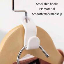 10pcs Clothes Hangers Hook, Blue - Blue - View 4