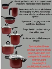 Pans - 紅色 - 查看 3