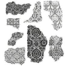 1PC Patterned Block Stamps for DIY Scrapbooking Card Stencil Paper Craft Handmade Album Handbook Decoration New Stamps - Clear Stamp - View 1