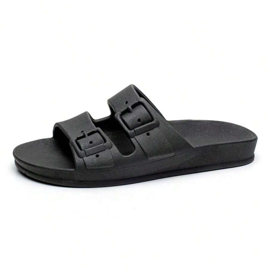 Women Flip-Flops - 黑色 - 查看 1