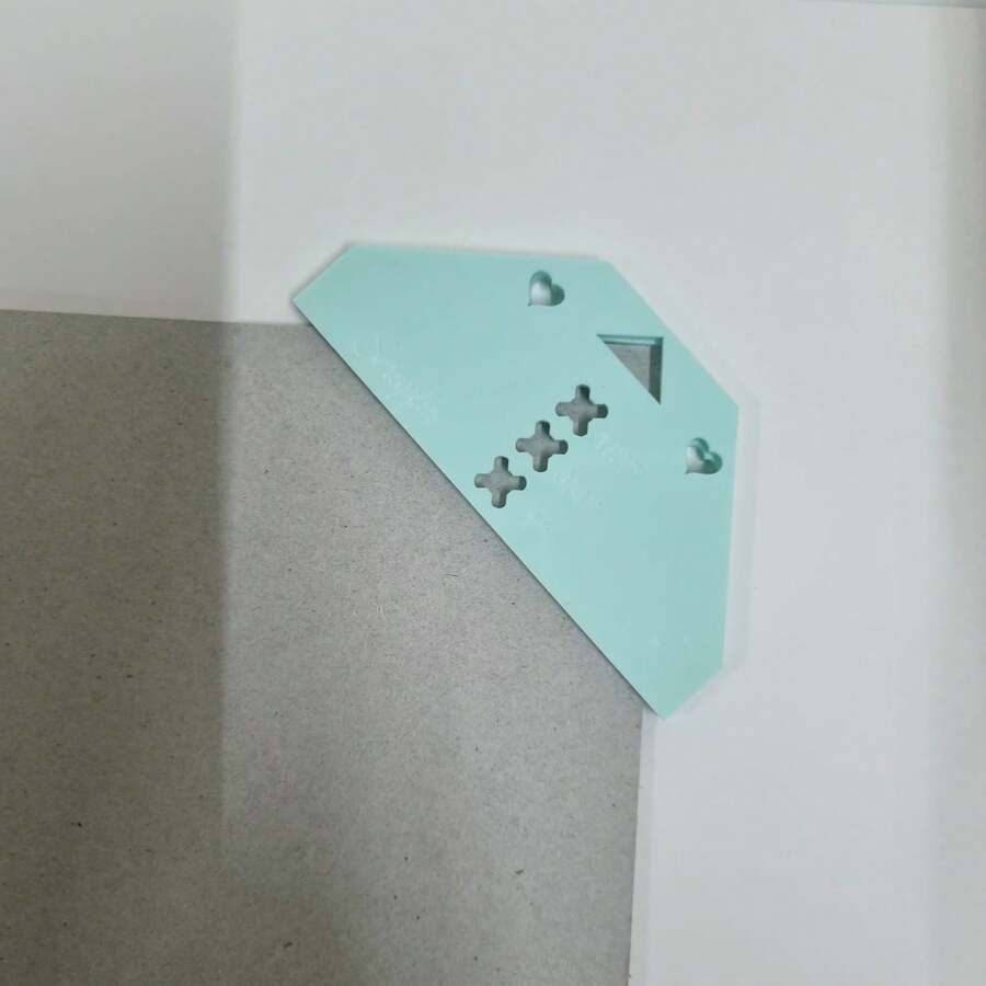 Esquinero Encuadernación Ideal Esquinas Y Poner Elástico - Azul menta - Ver 1