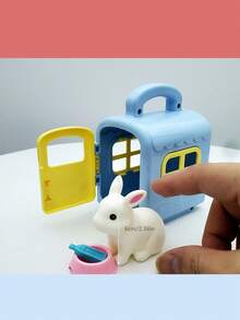 1入組玩具動物微型屋,合適的適用於兒童14歲,勵志護理禮品適用於節日,派對和顯示Love - 查看 7