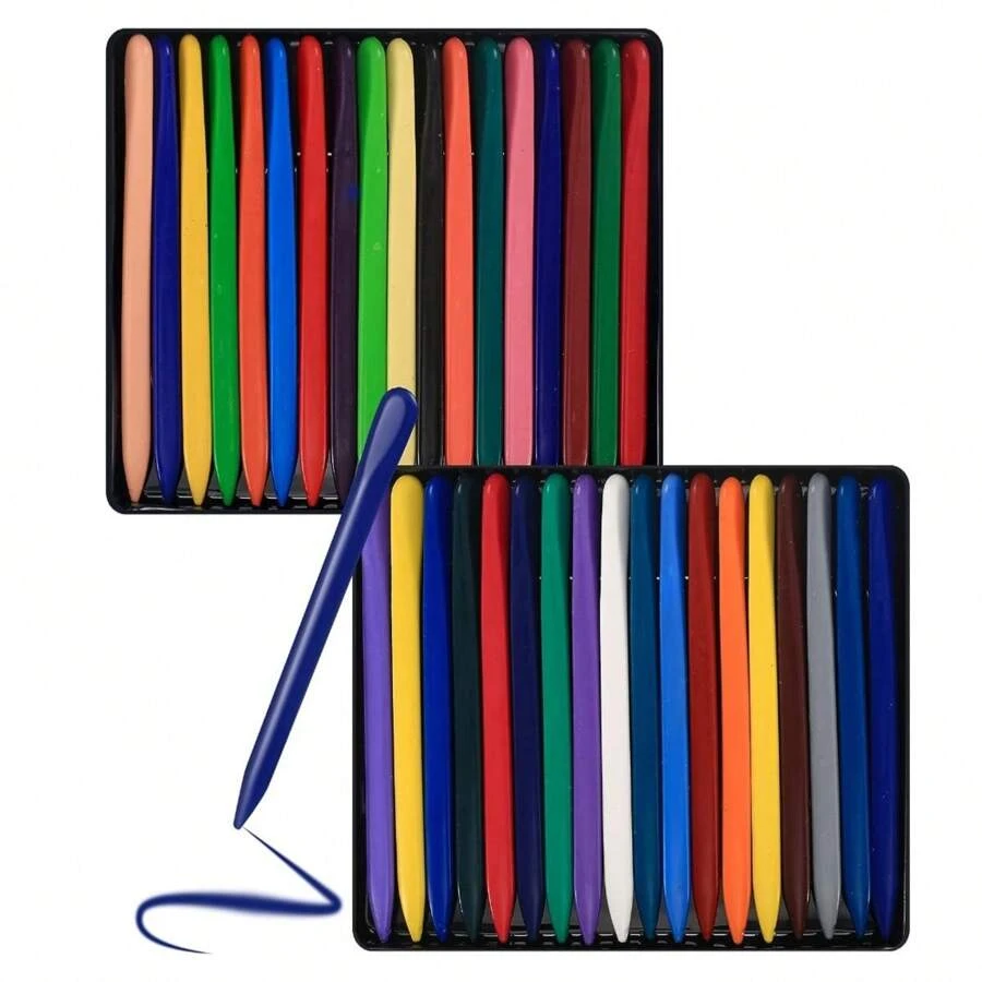 T&N Triangles, 36 Colors - Multicolor - View 1