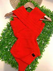 Women Bodysuits - trái cam - Xem 1