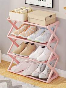 2PCS  Mueble para Zapatos, Organizador Zapatos con Estilo y Funcionalidad, Zapateras de Plástico, Solución de Organizacion y Hogar, Zapatero Organizador Multifuncional, Zapateros para Todo Tipo de Calzado, Caja Organizadora y Muebles Prácticos para el Mejor Orden en tu Hogar - Multicolor - Ver 3