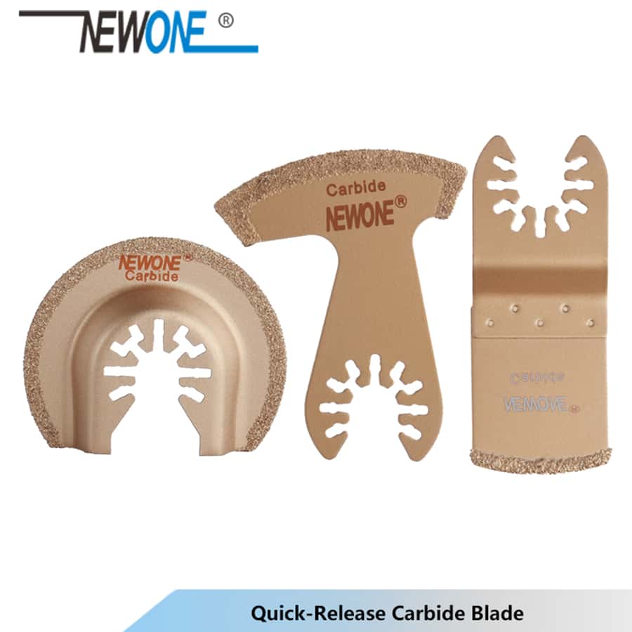 1set 3pcs Multiple Purpose Oscillating Tool Blades For Cutting, Sanding