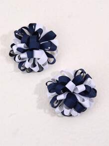 2-piece Set Of Women’s Simulated Hydrangea Hair Clips, Suitable For Daily Decoration In Spring And Autumn - Multicolor - View 1