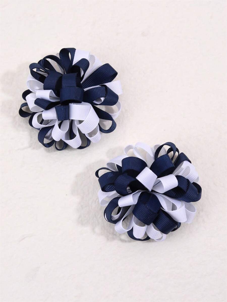2-piece Set Of Women’s Simulated Hydrangea Hair Clips, Suitable For Daily Decoration In Spring And Autumn - Multicolor - View 1