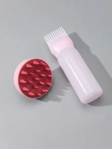 2 chiếc, 1 chai gội đầu khô có răng, chai xịt tóc, thuốc nhuộm tóc, uốn tóc, dụng cụ bóp tóc, cân, chai uốn tóc, dụng cụ làm tóc, và 1 lược gội đầu, máy mát-xa da đầu, máy mát-xa da đầu 2 trong 1 cho tóc khô/ướt, bàn chải gội đầu, bàn chải chăm sóc da đầu, phù hợp cho nam, nữ và trẻ em, dụng cụ làm tóc, sản phẩm và phụ kiện tóc - Nhiều màu - Xem 3