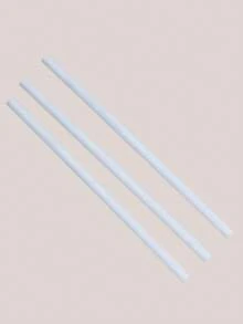 3pcs/set Dual-ended Rhinestone Picker Pen With White Wax, Pencil Shape, Diy Nail Art Tool - White - View 3