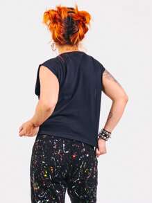 Women Blouses - màu đen - Xem 2