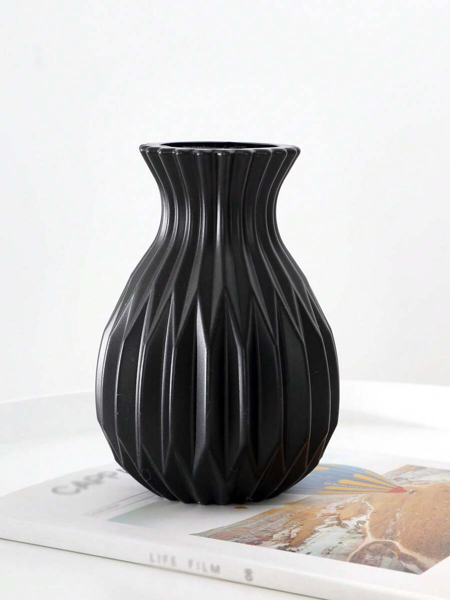 1pc Plastic Flower Vase, Unbreakable Vases Creative Home Decoration For