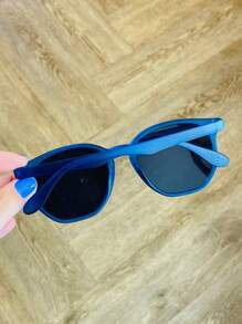 Women Fashion Glasses - Blue - View 3