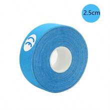 1 Roll 2.5cm/3.8cm/5cm*5m Self-adhesive Bandage, Blue Sports Elastic Cloth Tape, Knee Support Brace For Workouts, Elastic Tape