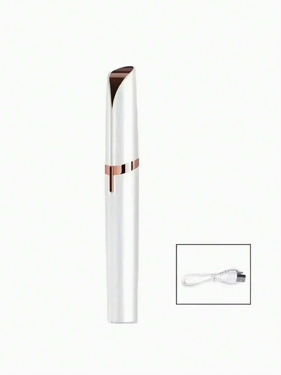 1pc ABS Portable Electric Eyebrow Trimmer SHEIN USA