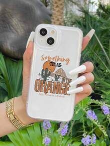 1 Funda De Móvil Pintada A Mano Con Patrón De Cactus Compatible Con Iphone - Multicolor - Ver 1