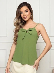 Women Tank Tops & Camis - Màu xanh Bạc hà - Xem 1