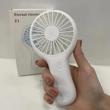 Mini Handheld Fan USB Charging Ultra-Quiet Lightweight And Portable Desk Cooler, Portable Air Conditioner For Home Office Travel Outdoor, Aire Aconditionado - Pink - View 11