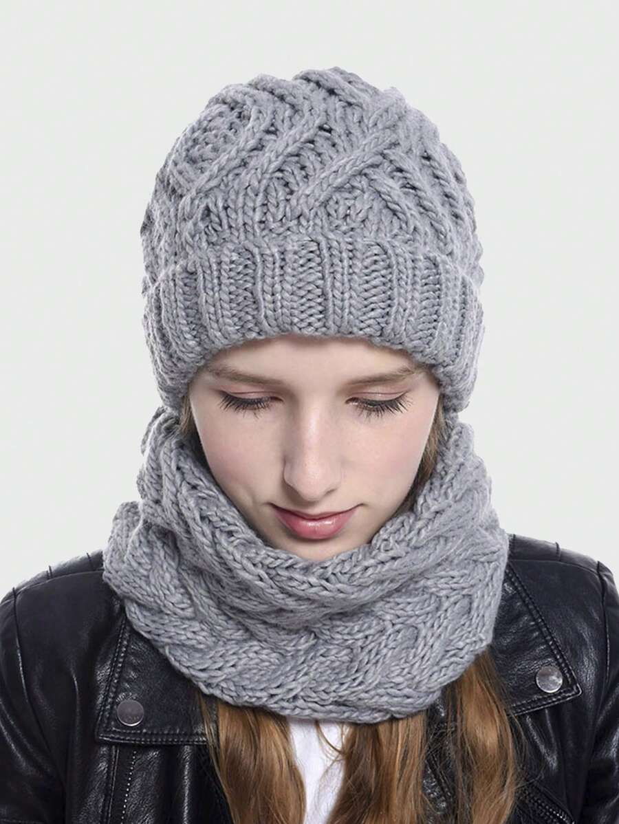 Bộ mũ nữ - Xám - Xem 1