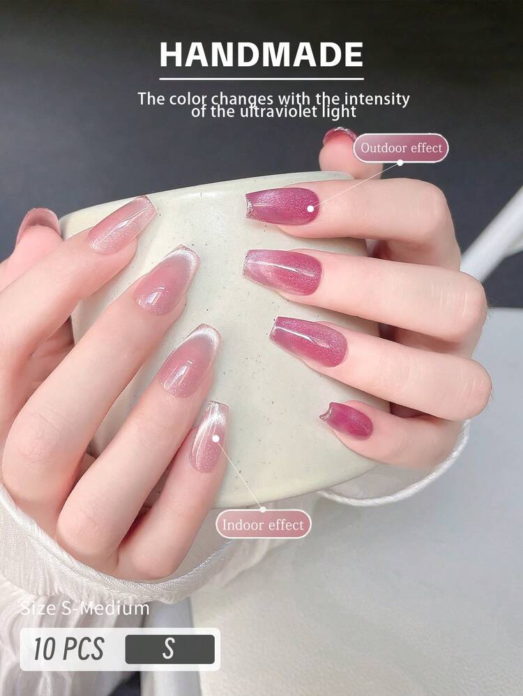 GIRL PLUS ネイルチップ 中型 サイズs フラットタイプ カテキョウ