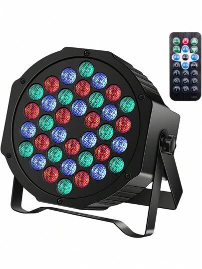 Cañon De Leds Rgb 36 Audio Rítmico Dmx Multicolor