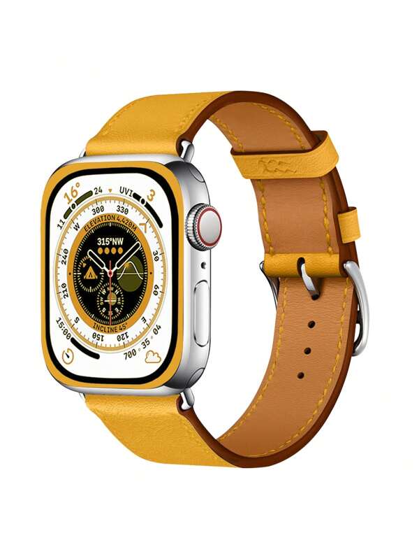 ساعة رياضية ناعمة ومريحة وقابلة للتنفس للرجال والنساء من St. Siabe، ساعة جلدية أنيقة متوافقة مع أحزمة ساعات أبل 38مم 40مم 41مم 45مم 44مم 42مم 49مم، سوار كاجوال متعدد الاستخدامات، أساور، هدية لحفلات المعصم، مع ملحقات سلسلة أولترا 9/8/7/6/5/SE/4/3/2/1 كهدية للطلاب في العودة إلى المدرسة