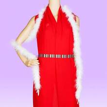 1pc Feather Boa For Crafts Wedding Party Halloween Costume Christmas Tree Decoration - White - View 5