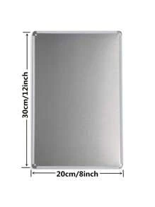 1個“歡迎來到我們的後院”金屬錫牌,有趣的庭院裝飾牌,花園裝飾後院牌12x8英寸 - 珊瑚橙 - 查看 2