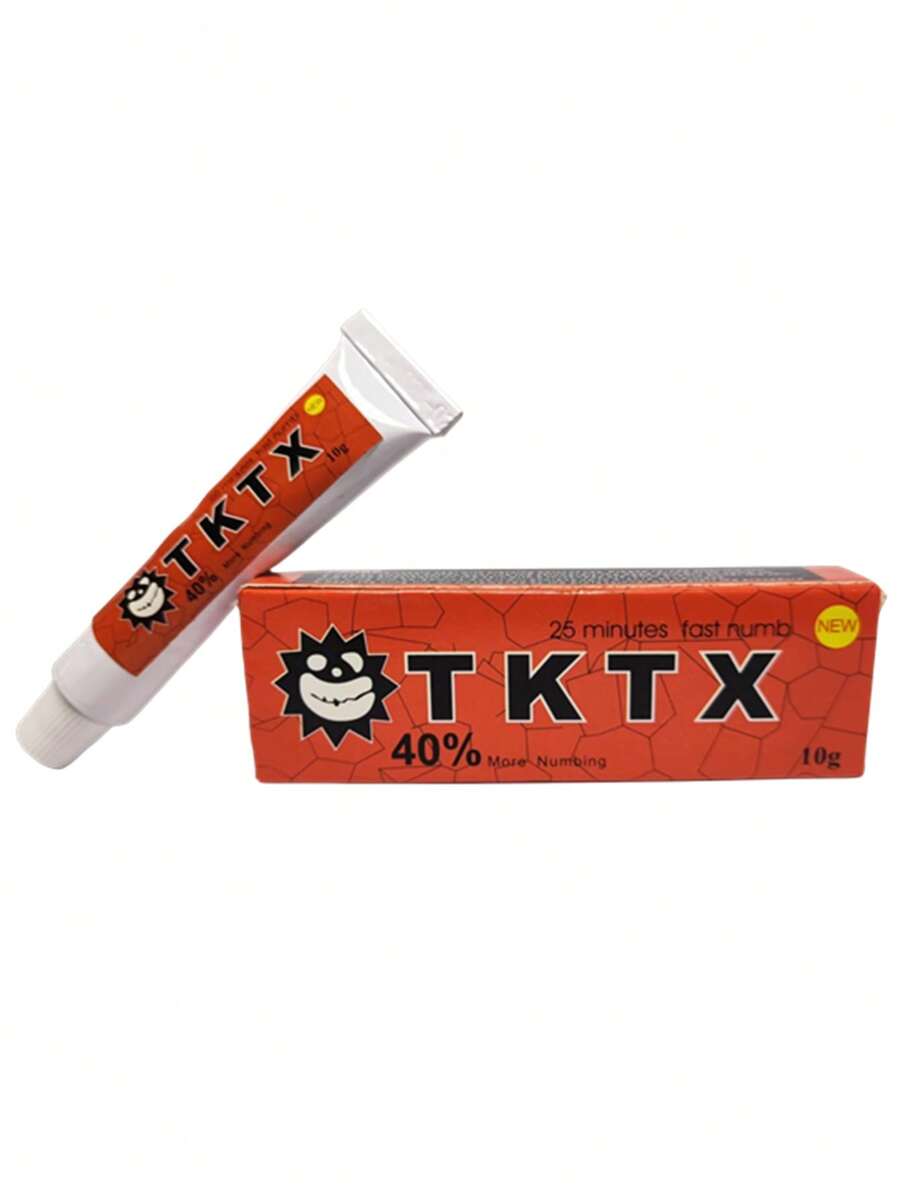 Tktx Crema Previa Para Microblading Tatuajes Gel - Rojo - Ver 1