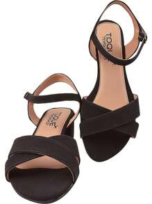 Women Heeled Sandals - 黑色 - 查看 7